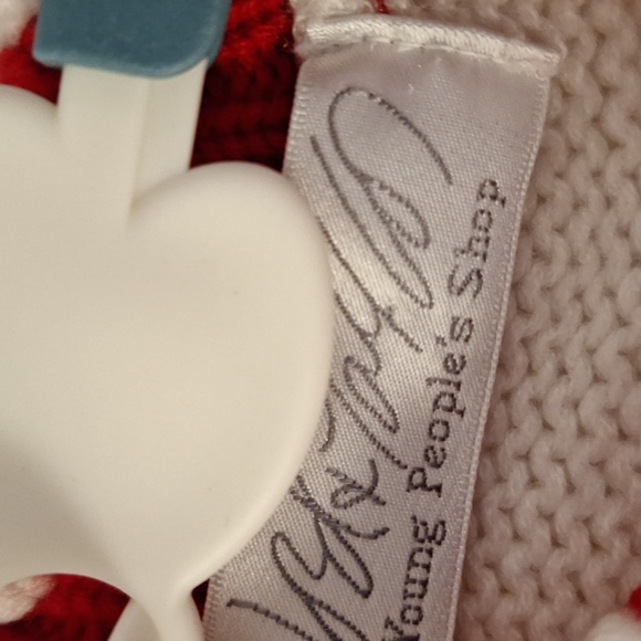 Rare!! Vintage Lord & Taylor Kids M Christmas Sweater Holiday Gingerbread Man. - Picture 3 of 9